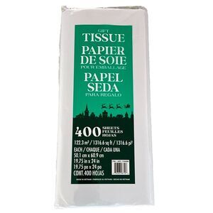 New Kirkland Signature Gift Tissue Paper White 1 Pack 400 Sheets